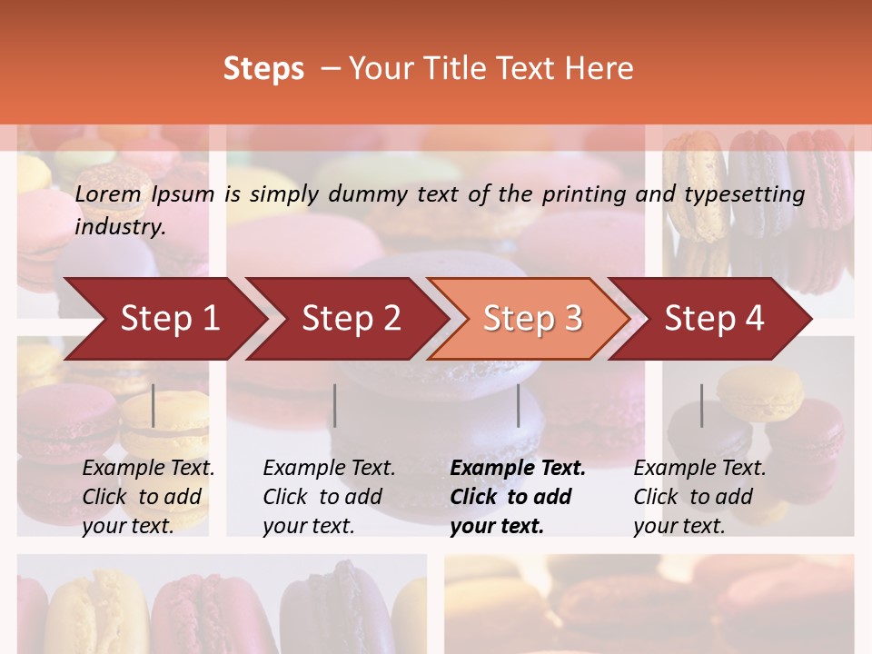 Couleur Petit Assortiment PowerPoint Template