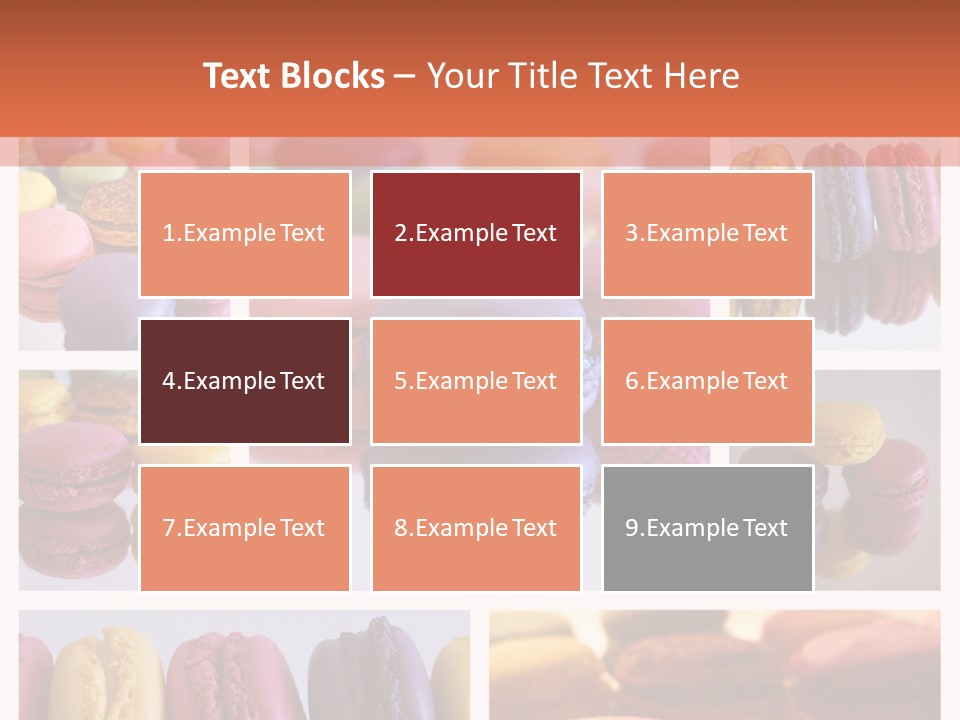 Couleur Petit Assortiment PowerPoint Template