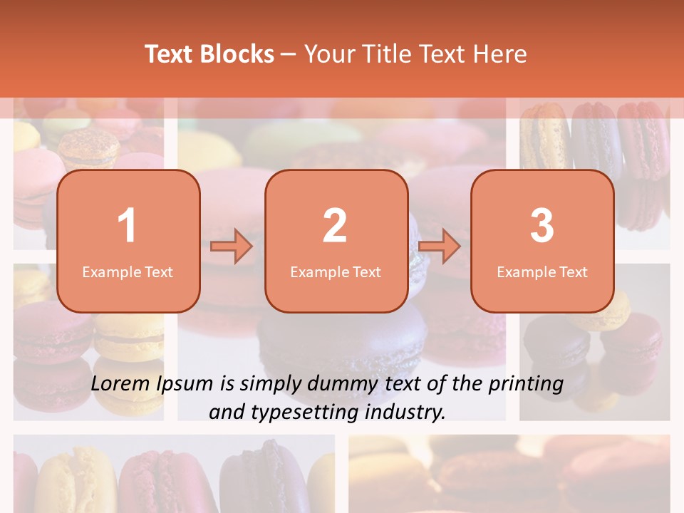 Couleur Petit Assortiment PowerPoint Template