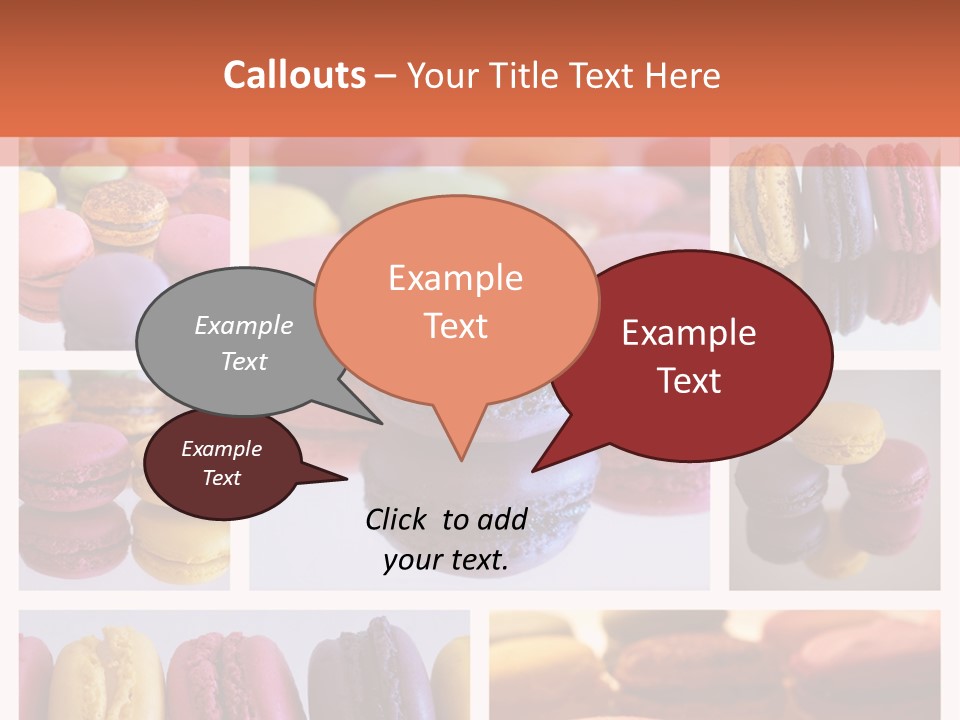 Couleur Petit Assortiment PowerPoint Template