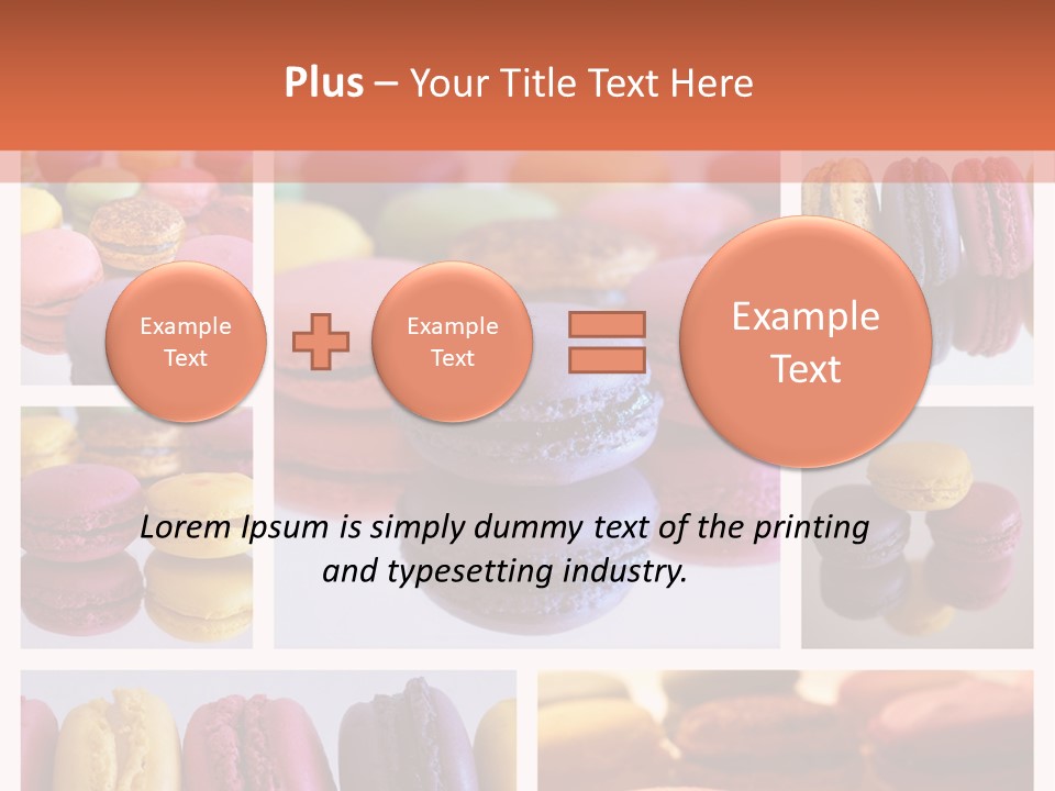 Couleur Petit Assortiment PowerPoint Template