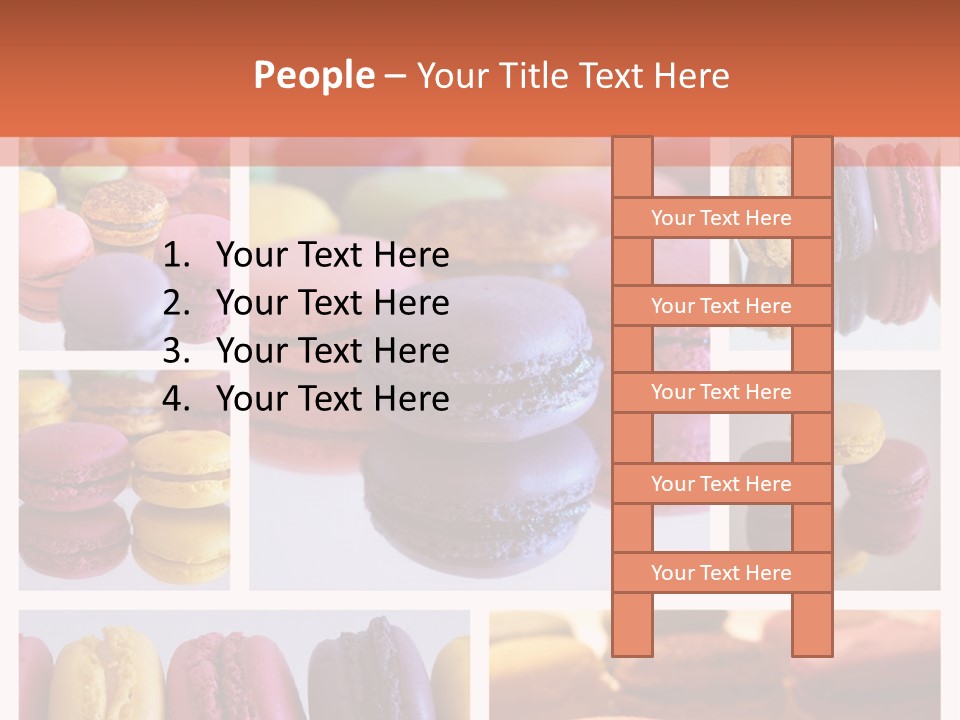Couleur Petit Assortiment PowerPoint Template