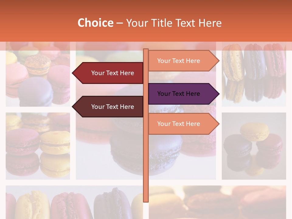 Couleur Petit Assortiment PowerPoint Template