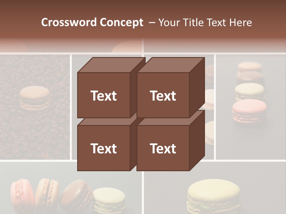 Graines Marron Rang PowerPoint Template