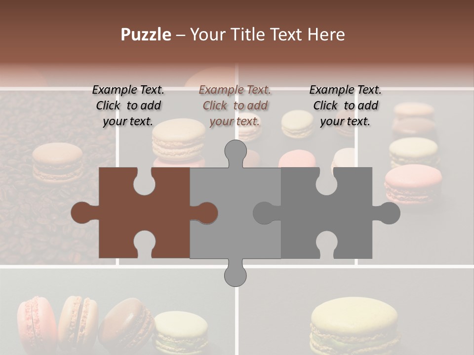 Graines Marron Rang PowerPoint Template