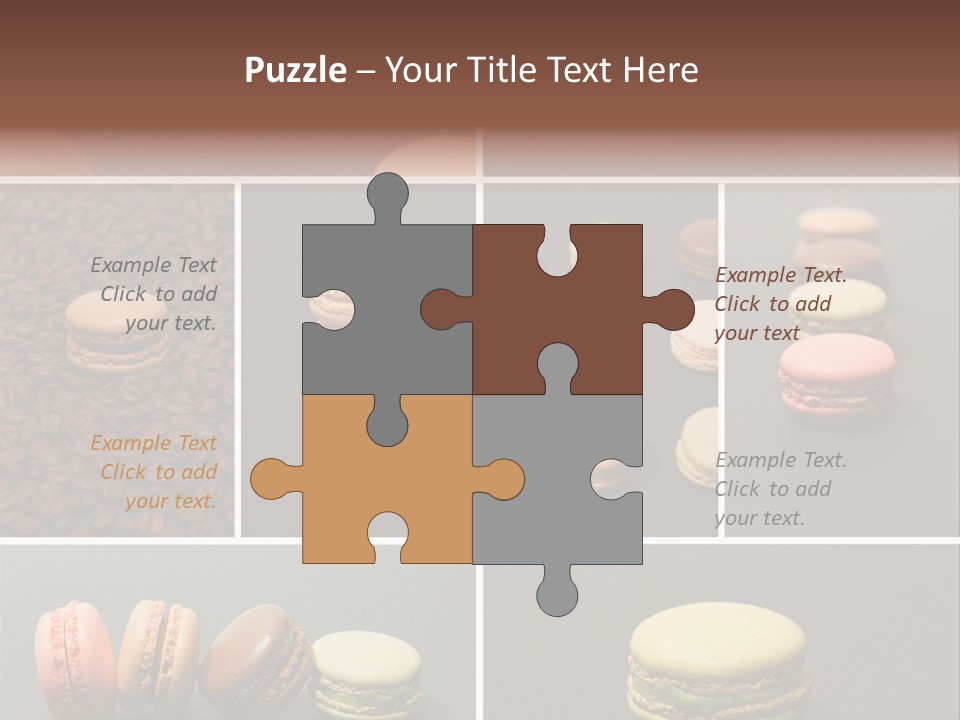 Graines Marron Rang PowerPoint Template