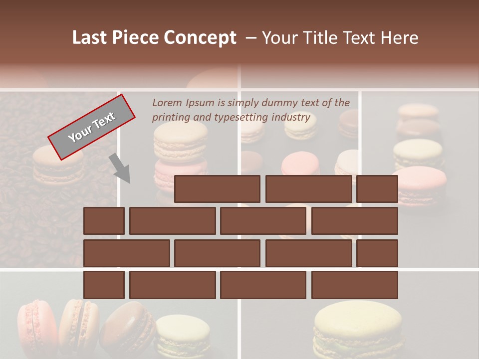 Graines Marron Rang PowerPoint Template