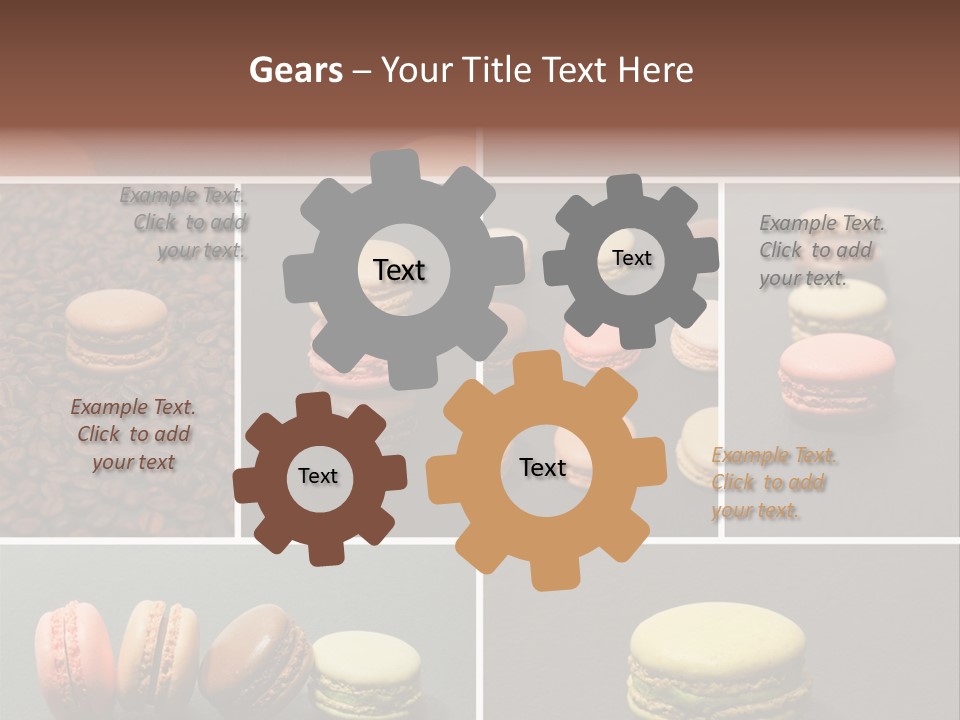 Graines Marron Rang PowerPoint Template