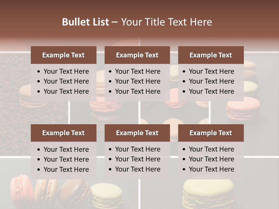 Graines Marron Rang PowerPoint Template