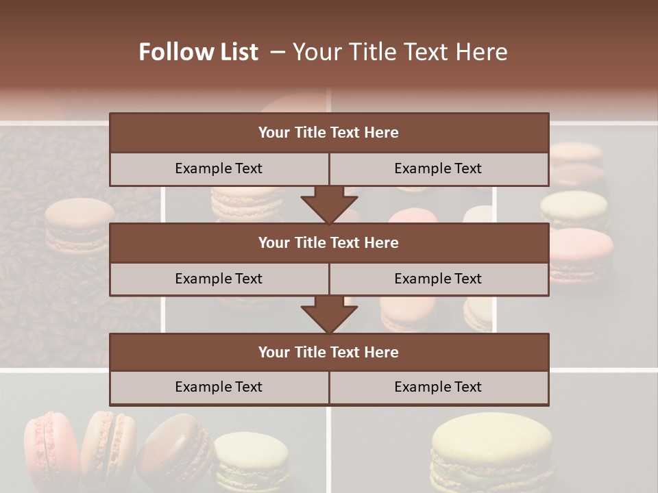 Graines Marron Rang PowerPoint Template