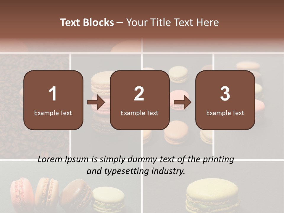 Graines Marron Rang PowerPoint Template