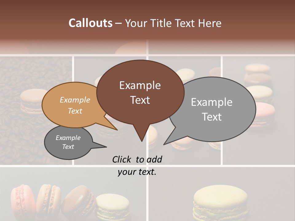 Graines Marron Rang PowerPoint Template