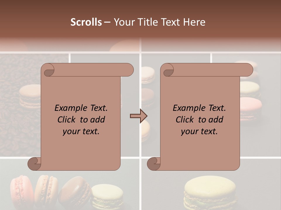 Graines Marron Rang PowerPoint Template