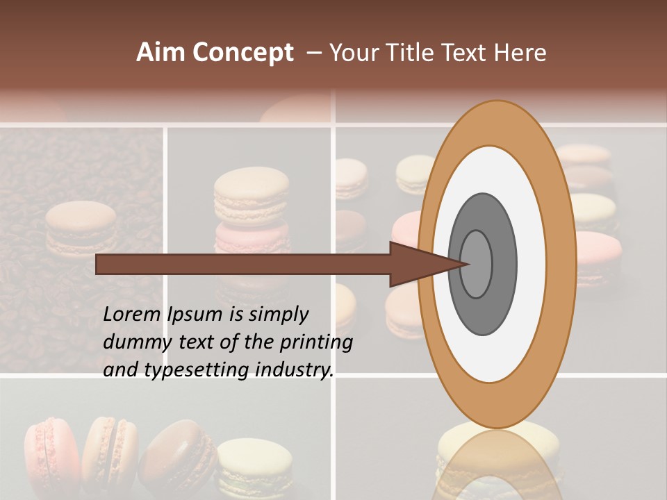 Graines Marron Rang PowerPoint Template