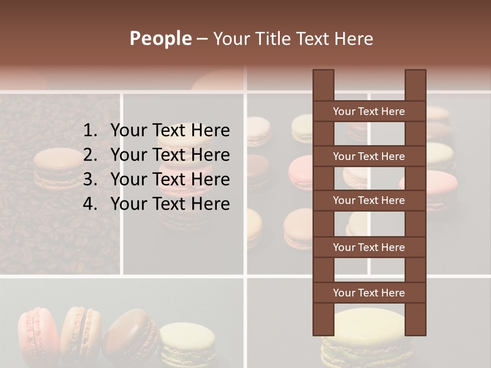 Graines Marron Rang PowerPoint Template