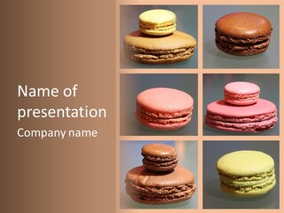 Sucrerie Boulangerie Aliment PowerPoint Template