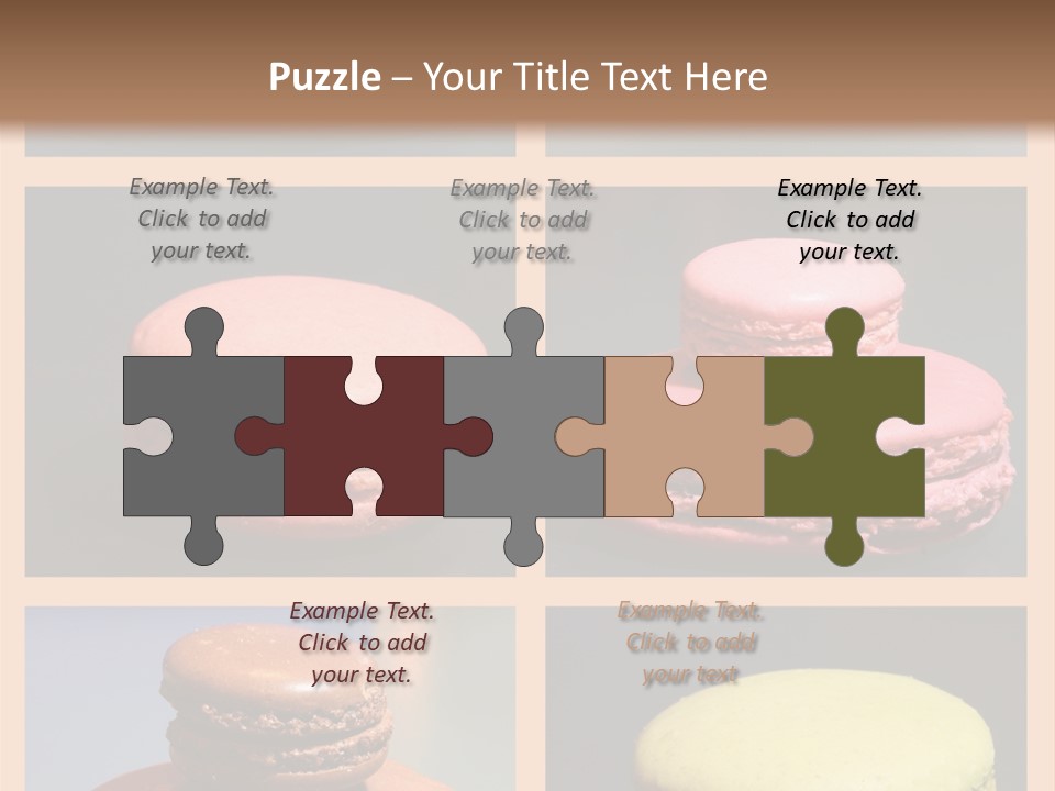 Sucrerie Boulangerie Aliment PowerPoint Template