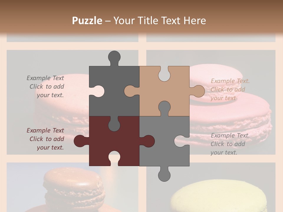 Sucrerie Boulangerie Aliment PowerPoint Template