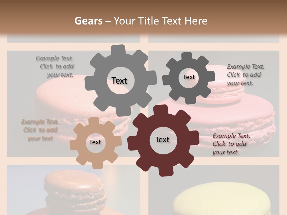 Sucrerie Boulangerie Aliment PowerPoint Template