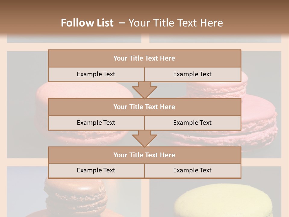 Sucrerie Boulangerie Aliment PowerPoint Template