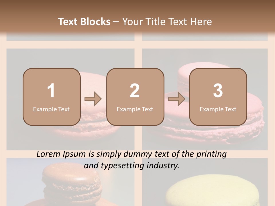 Sucrerie Boulangerie Aliment PowerPoint Template