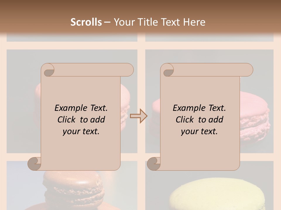 Sucrerie Boulangerie Aliment PowerPoint Template
