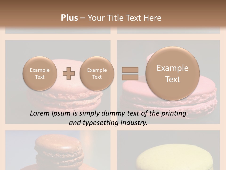 Sucrerie Boulangerie Aliment PowerPoint Template