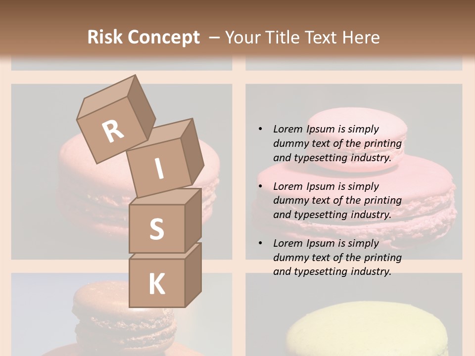 Sucrerie Boulangerie Aliment PowerPoint Template