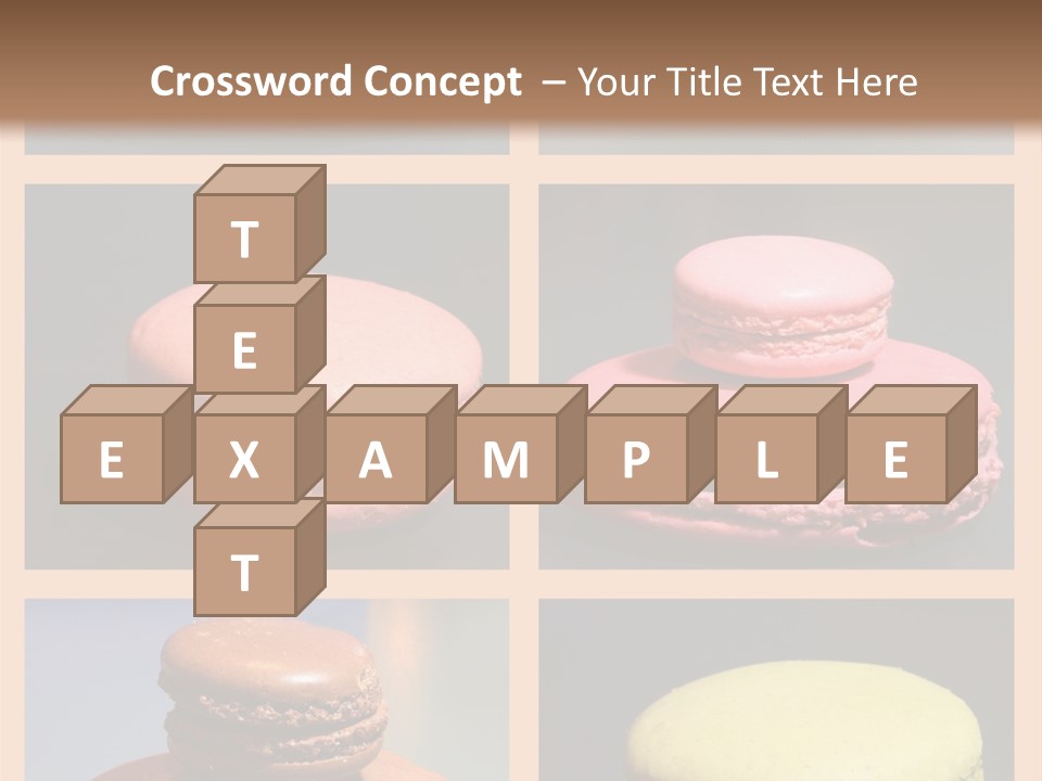 Sucrerie Boulangerie Aliment PowerPoint Template