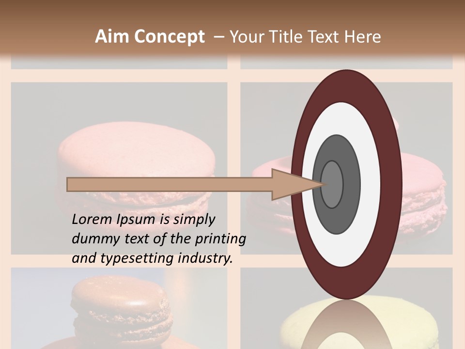 Sucrerie Boulangerie Aliment PowerPoint Template