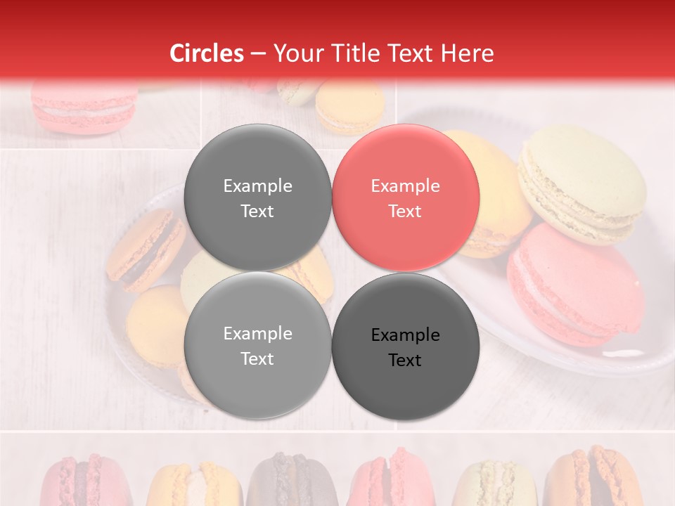 Biscuit Colorful Round PowerPoint Template