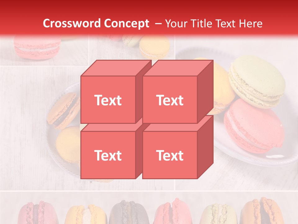Biscuit Colorful Round PowerPoint Template