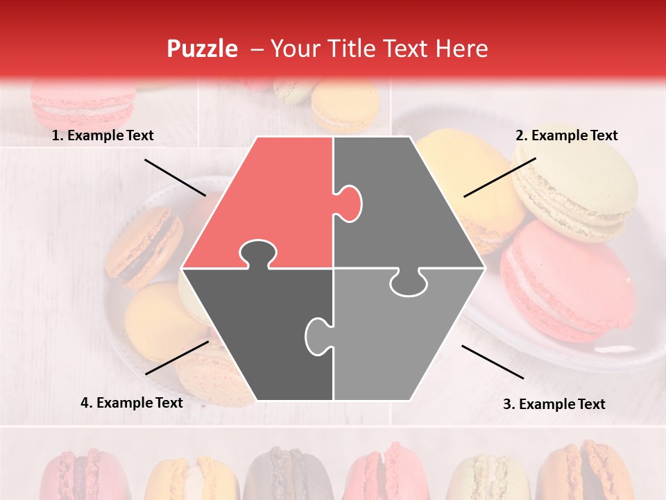 Biscuit Colorful Round PowerPoint Template