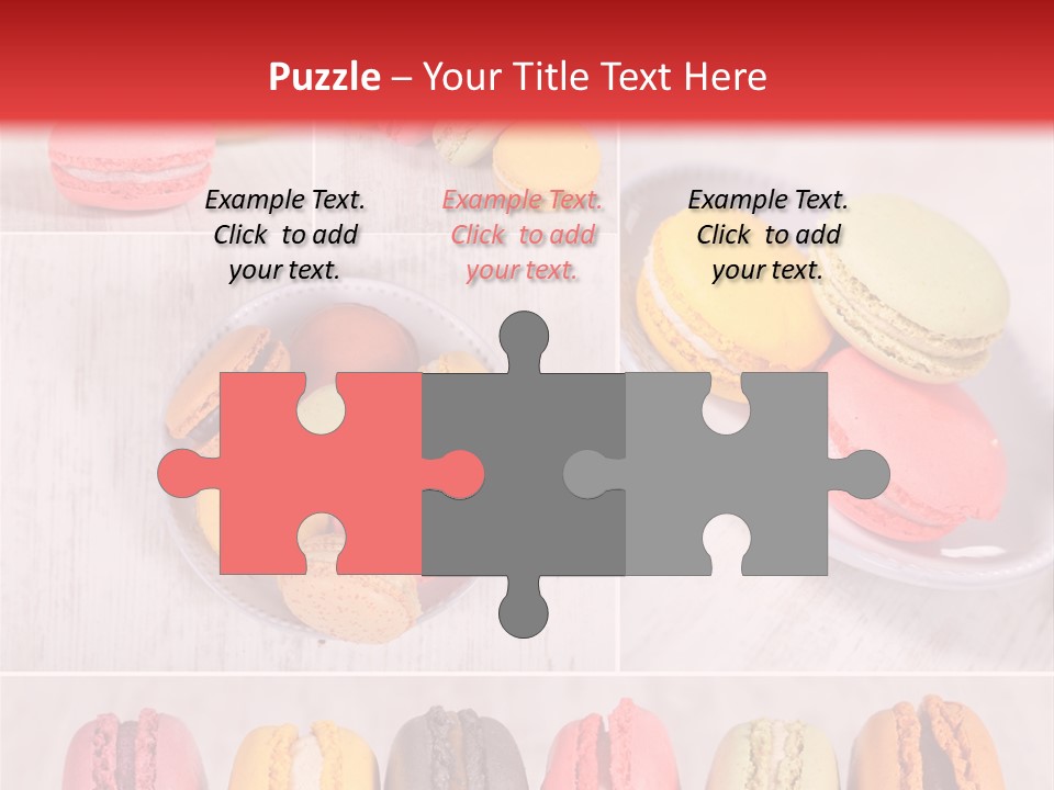 Biscuit Colorful Round PowerPoint Template