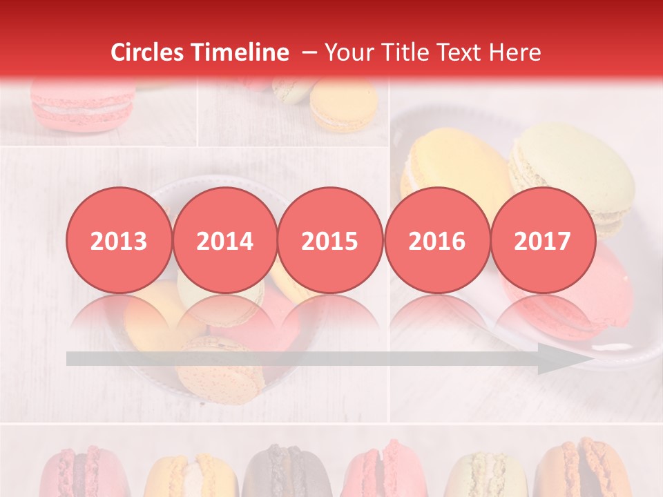 Biscuit Colorful Round PowerPoint Template
