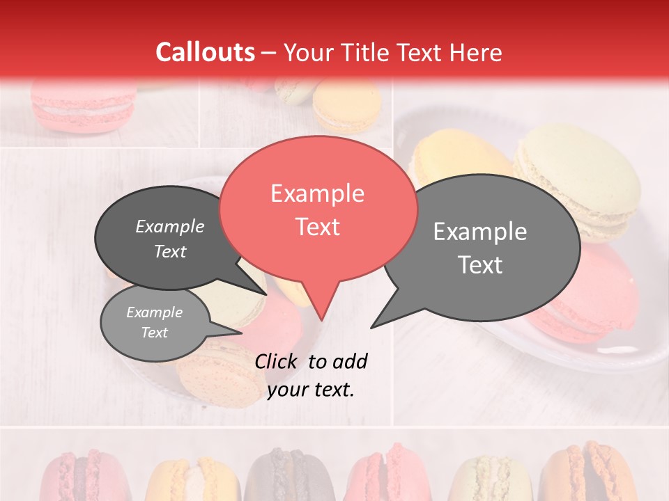 Biscuit Colorful Round PowerPoint Template