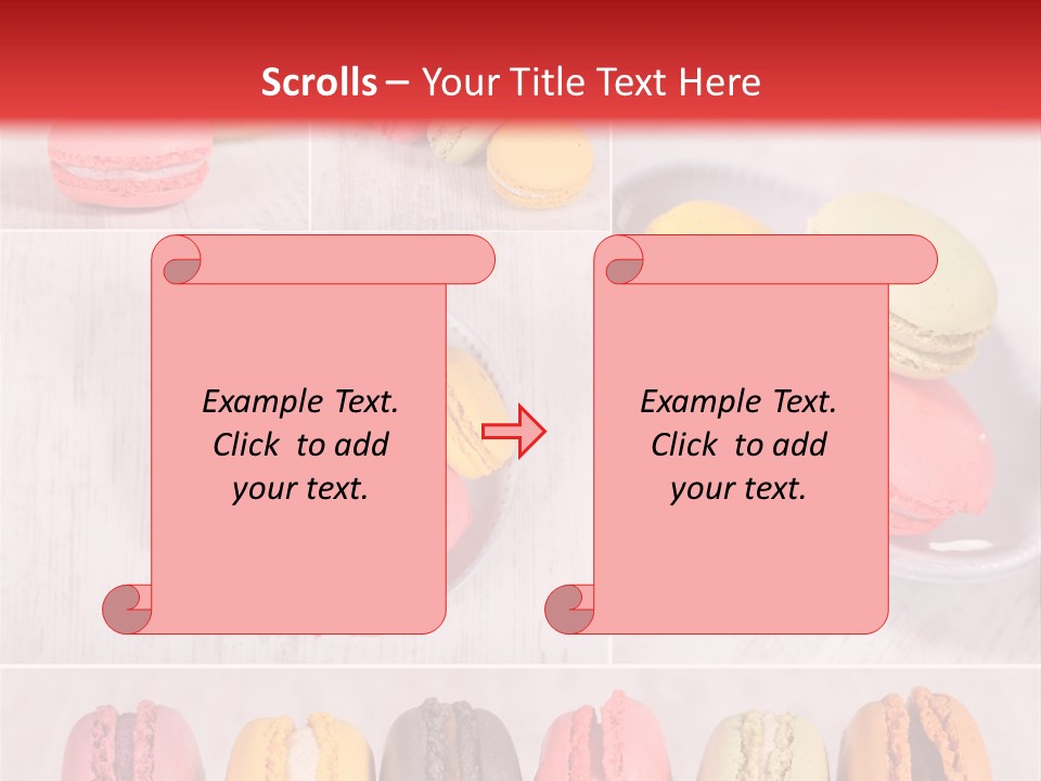 Biscuit Colorful Round PowerPoint Template