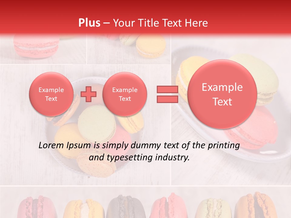 Biscuit Colorful Round PowerPoint Template