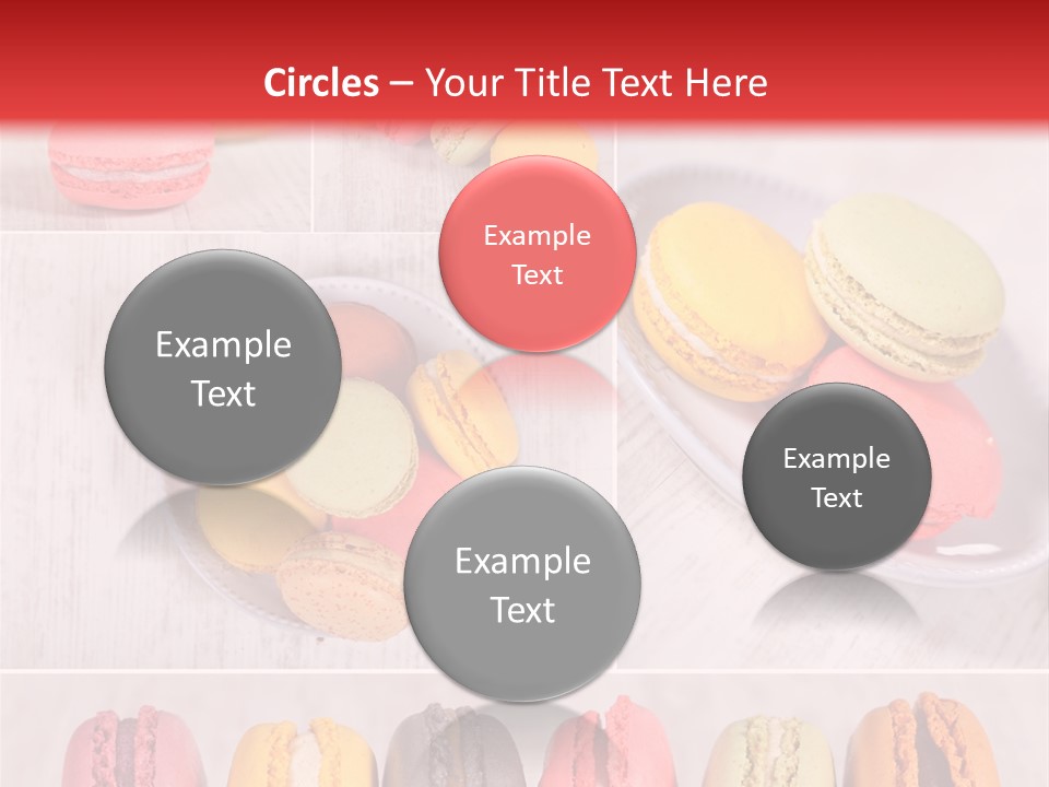 Biscuit Colorful Round PowerPoint Template