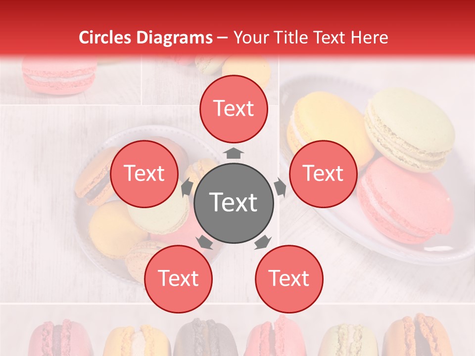 Biscuit Colorful Round PowerPoint Template
