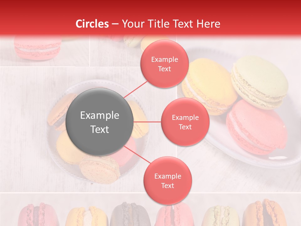 Biscuit Colorful Round PowerPoint Template