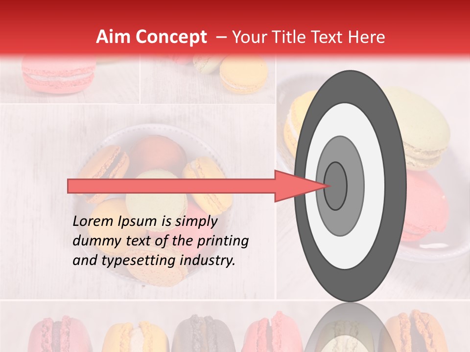 Biscuit Colorful Round PowerPoint Template