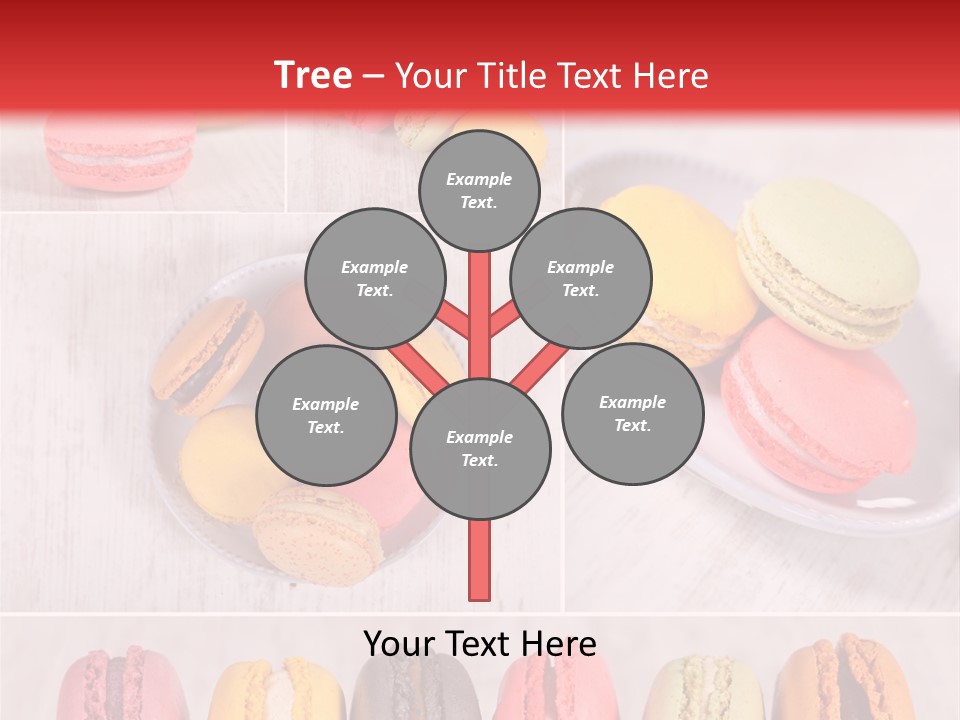 Biscuit Colorful Round PowerPoint Template
