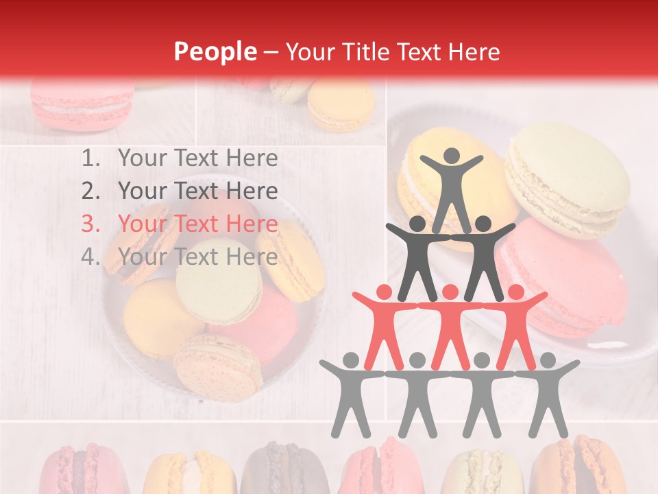 Biscuit Colorful Round PowerPoint Template