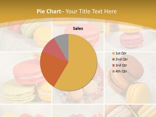 Biscuit Sweet Food Round PowerPoint Template