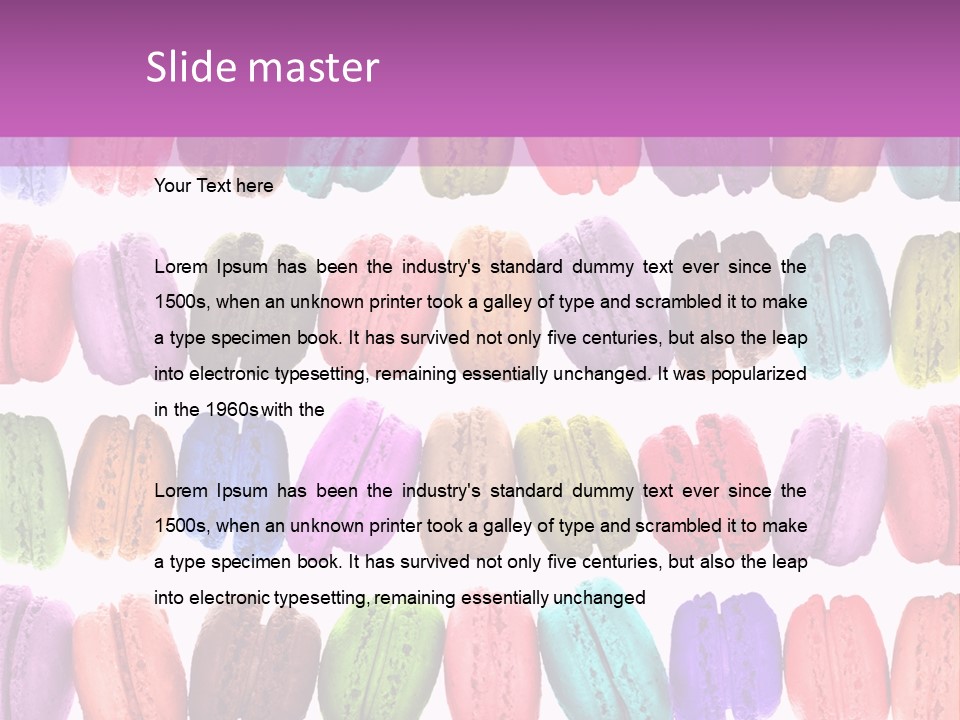 Couleur Multicolore Choix PowerPoint Template