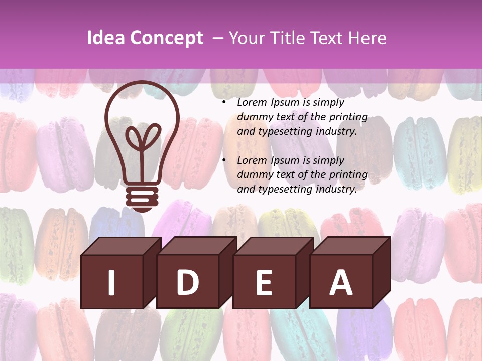 Couleur Multicolore Choix PowerPoint Template