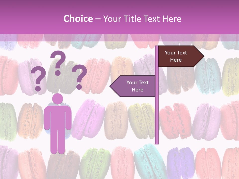 Couleur Multicolore Choix PowerPoint Template