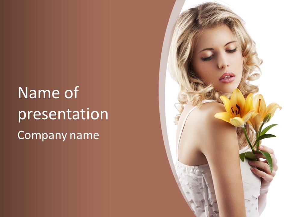 Vitality Wellness Spa PowerPoint Template