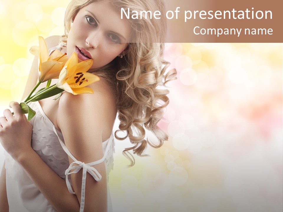 Nature Charming Scent PowerPoint Template